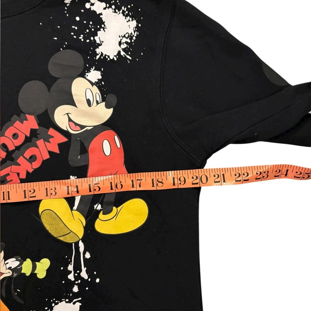 Disney Black Sweatshirt with Iconic Characters - Picture 12 of 14